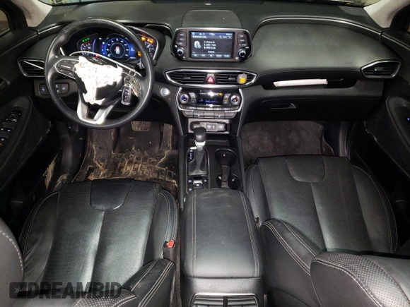 2020 Hyundai Santa Fe SEL with VIN 5NMS3CAA0LH152308, listed as a Copart auction lot 87057694 with 38,271 mi miles and Salvage Title. Bid and sale history available at carsss.com. Image 8.