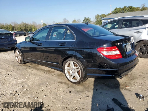 2008 Mercedes-Benz C 350 Sport with VIN WDDGF56X68F165483, listed as a Copart auction lot 43934344 with 109,454 mi miles and Salvage Title. Bid and sale history available at DreamBid. Image 2.
