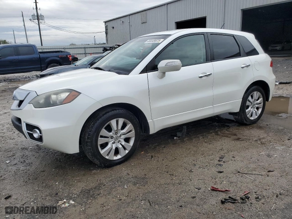 2010 Acura RDX Tech Pkg with VIN 5J8TB2H51AA004820, listed as a Copart auction lot 44448825 with 0 mi miles and Salvage Title. Bid and sale history available at carsss.com. Image 1.