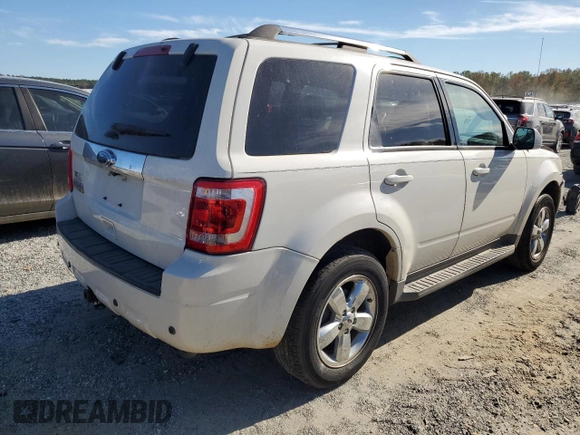2012 Ford Escape Limited with VIN 1FMCU9EG5CKB37614, listed as a Copart auction lot 76755624 with 135,020 mi miles and Salvage Title. Bid and sale history available at carsss.com. Image 3.
