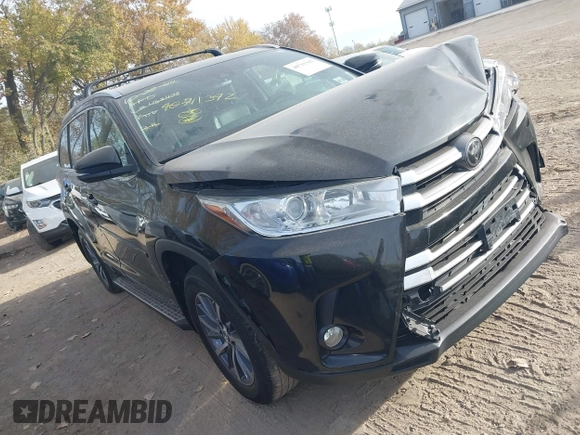 2017 Toyota Highlander XLE with VIN 5TDJZRFH6HS468478, listed as a IAAI auction lot 40711342 with 197,481 mi miles and . Bid and sale history available at DreamBid. Image 1.