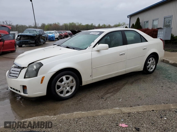 2007 Cadillac CTS with VIN 1G6DM57T070106111, listed as a Copart auction lot 52565605 with 128,609 mi miles and Non repairable. Bid and sale history available at DreamBid. Image 1.