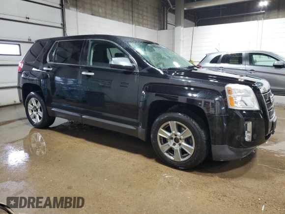 2013 GMC Terrain SLE with VIN 2GKFLREKXD6265798, listed as a Copart auction lot 58601155 with 182,865 mi miles and Clean title. Bid and sale history available at DreamBid. Image 4.