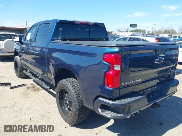 2021 Chevrolet Silverado 1500 RST with VIN 3GCUYEED2MG309439, listed as a IAAI auction lot 41682092 with 1 mi miles. Bid and sale history available at carsss.com. Image 3.