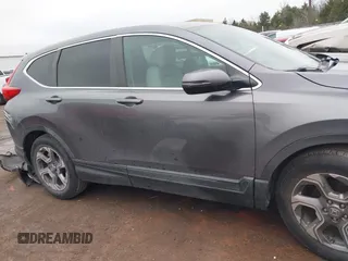 2017 Honda CR-V EX-L with VIN 7FARW1H89HE004524, listed as a IAAI auction lot 41504713 with 27,529 mi miles. Bid and sale history available at carsss.com. Image 14.