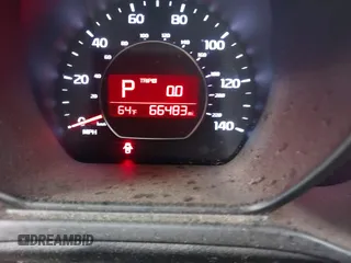 2016 Kia Soul + with VIN KNDJP3A50G7257303, listed as a IAAI auction lot 41878177 with 66,483 mi miles. Bid and sale history available at carsss.com. Image 7.