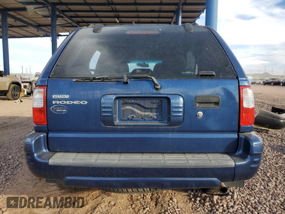 2003 Isuzu Rodeo with VIN 4S2CK58W634302035, listed as a Copart auction lot 78935334 with 133,514 mi miles and Salvage Title. Bid and sale history available at DreamBid. Image 6.