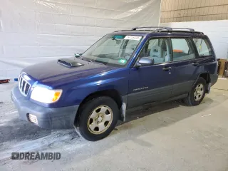 2001 Subaru Forester L with VIN JF1SF63591G766471, listed as a Copart auction lot 54726245 with 198,772 mi miles and Clean Title. Bid and sale history available at carsss.com. Image 1.