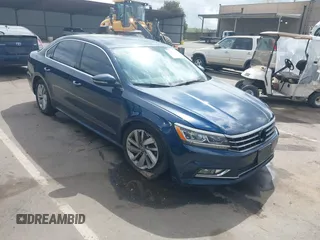2018 Volkswagen Passat 2.0T SE with VIN 1VWBA7A30JC003243, listed as a IAAI auction lot 41895405 with 99,210 mi miles. Bid and sale history available at carsss.com. Image 1.