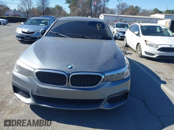 2018 BMW 5 Series 540i with VIN WBAJE5C59JWA96901, listed as a IAAI auction lot 41690919 with 67,395 mi miles and . Bid and sale history available at carsss.com. Image 12.