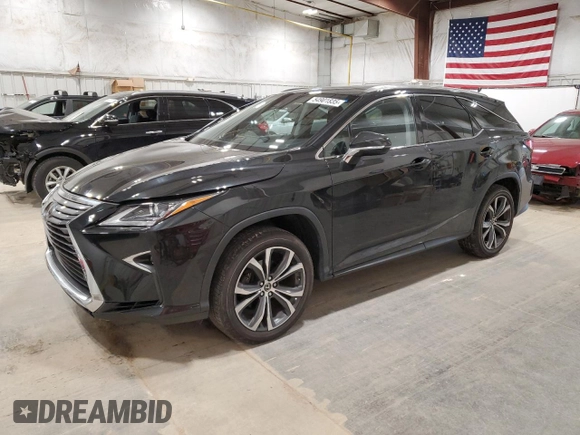 2018 Lexus RX 350L Premium with VIN JTJDZKCA9J2013470, listed as a Copart auction lot 54901835 with 105,592 mi miles and Clean Title. Bid and sale history available at DreamBid. Image 1.