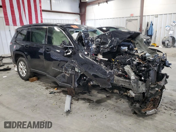 2023 Jeep Grand Cherokee Limited with VIN 1C4RJJBG3P8783623, listed as a Copart auction lot 80689924 with Not provided miles and Salvage title. Bid and sale history available at DreamBid. Image 4.