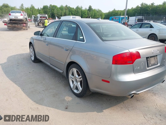 2008 Audi A4 2.0T z VIN WAUDF78E08A101745, wystawiony jako IAAI lot #42432878 z przebiegiem 206 370 mil mil oraz . Historia ofert i sprzedaży dostępna na DreamBid. Obrazek 3.