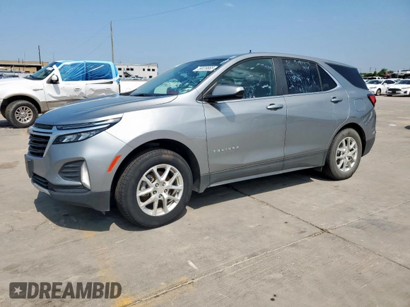 2023 Chevrolet Equinox LT z VIN 3GNAXKEG4PS173130, wystawiony jako Copart lot #59039865 z przebiegiem 84 309 mil mil oraz Czysty tytuł • Clean title. Historia ofert i sprzedaży dostępna na DreamBid. Obrazek 1.