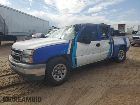 2007 Chevrolet Silverado 1500 LS with VIN 2GCEC13V571146242, listed as a Copart auction lot 52463615 with Not Provided miles and Salvage Title. Bid and sale history available at DreamBid. Image 1.