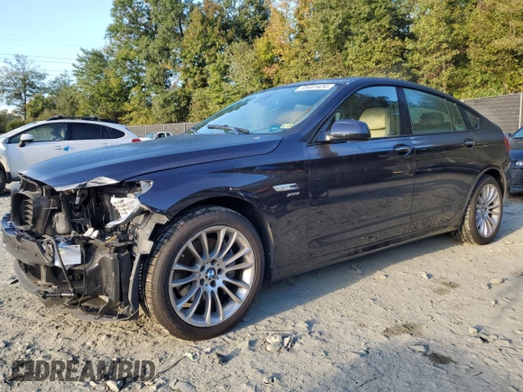 2012 BMW 5 Series 535i Gran Turismo xDrive with VIN WBASP2C50CC338683, listed as a Copart auction lot 75481424 with 53,785 mi miles and Salvage Title. Bid and sale history available at carsss.com. Image 1.