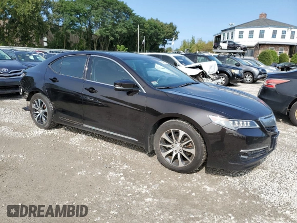 2015 Acura TLX Tech with VIN 19UUB1F59FA001849, listed as a Copart auction lot 69981883 with 59,992 mi miles. Bid and sale history available at carsss.com. Image 4.