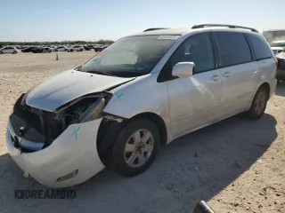 2008 Toyota Sienna XLE with VIN 5TDZK22C38S148267, listed as a Copart auction lot 48544625 with 185,857 mi miles and Salvage title. Bid and sale history available at DreamBid. Image 1.