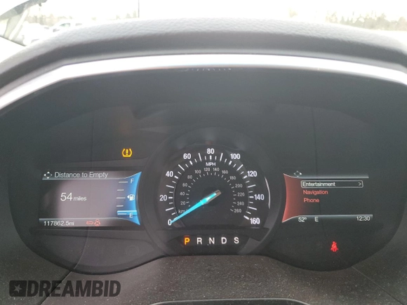 2015 Ford Edge Titanium with VIN 2FMTK4K99FBB56678, listed as a Copart auction lot 86186824 with 117,862 mi miles and Salvage Title. Bid and sale history available at carsss.com. Image 9.