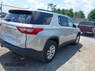 2019 Chevrolet Traverse LT Cloth with VIN 1GNERGKW6KJ274300, listed as a IAAI auction lot 42422694 with 100,232 mi miles and . Bid and sale history available at DreamBid. Image 4.