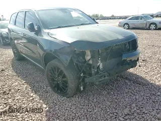 2016 Dodge Durango R/T with VIN 1C4SDHCT5GC502576, listed as a Copart auction lot 42553045 with 107,329 mi miles and Salvage title. Bid and sale history available at DreamBid. Image 12.