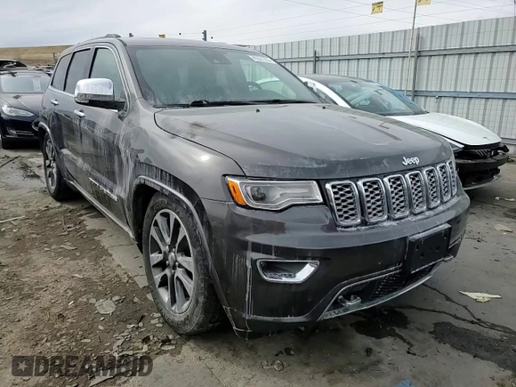 2017 Jeep Grand Cherokee Overland with VIN 1C4RJFCG9HC749485, listed as a Copart auction lot 45531335 with 0 mi miles and Salvage Title. Bid and sale history available at carsss.com. Image 11.