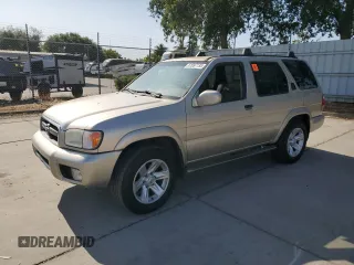 2003 Nissan Pathfinder LE with VIN JN8DR09Y33W803021, listed as a Copart auction lot 61997135 with 197,568 mi miles and Salvage title. Bid and sale history available at DreamBid. Image 1.