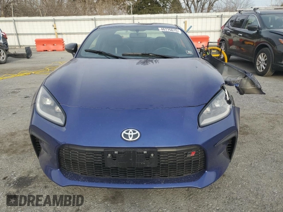 2023 Toyota GR86 Premium with VIN JF1ZNBE13P9751854, listed as a Copart auction lot 46776615 with 12,463 mi miles and Salvage Title. Bid and sale history available at carsss.com. Image 5.