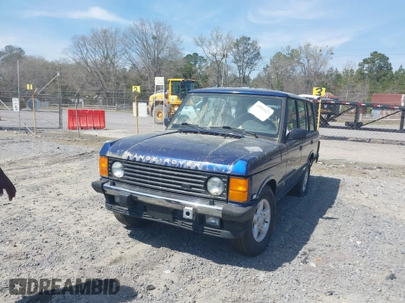 1995 Land Rover Range Rover with VIN SALHC1341SA656552, listed as a IAAI auction lot 41833127 with 129,235 mi miles and . Bid and sale history available at DreamBid. Image 2.