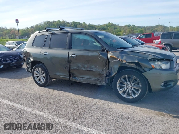 2009 Toyota Highlander Hybrid Limited with VIN JTEEW44A792032987, listed as a IAAI auction lot 42060184 with 258,761 mi miles. Bid and sale history available at carsss.com. Image 6.
