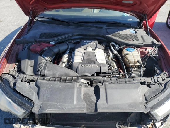 2012 Audi A6 3.0T Premium Plus with VIN WAUGGAFC2CN163853, listed as a Copart auction lot 46657225 with 156,412 mi miles and Salvage Title. Bid and sale history available at carsss.com. Image 11.