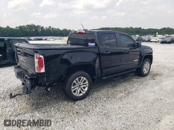 2021 GMC Canyon 2WD Elevation Standard z VIN 1GTG5BEN1M1101533, wystawiony jako Copart lot #59176065 z przebiegiem 46 082 mil mil oraz Szkoda całkowita • Salvage title. Historia ofert i sprzedaży dostępna na DreamBid. Obrazek 3.