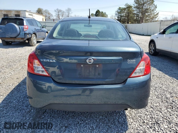 2015 Nissan Versa SV with VIN 3N1CN7AP5FL893607, listed as a Copart auction lot 54623245 with 238,103 mi miles and Salvage title. Bid and sale history available at DreamBid. Image 6.