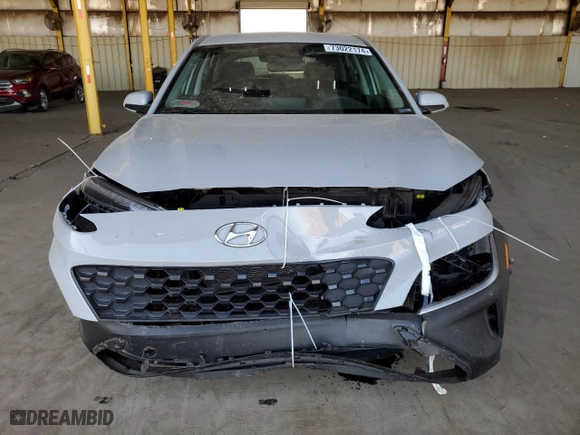 2023 Hyundai Kona SE with VIN KM8K22AB3PU036410, listed as a Copart auction lot 73022174 with 38,357 mi miles and Salvage Title. Bid and sale history available at carsss.com. Image 5.