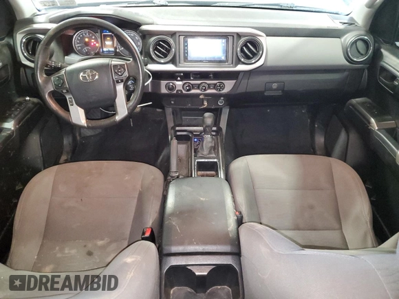 2017 Toyota Tacoma SR5 with VIN 3TMCZ5AN2HM078671, listed as a Copart auction lot 58491345 with 115,219 mi miles and Salvage title. Bid and sale history available at DreamBid. Image 8.