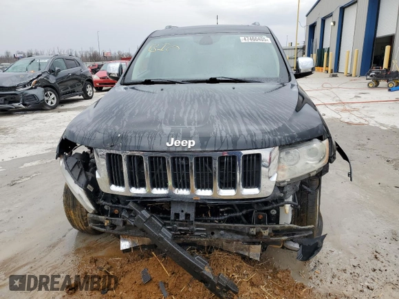 2012 Jeep Grand Cherokee Limited z VIN 1C4RJFBT7CC190025, wystawiony jako Copart lot #47460405 z przebiegiem 140 048 mil mil oraz Szkoda całkowita • Salvage title. Historia ofert i sprzedaży dostępna na DreamBid. Obrazek 5.
