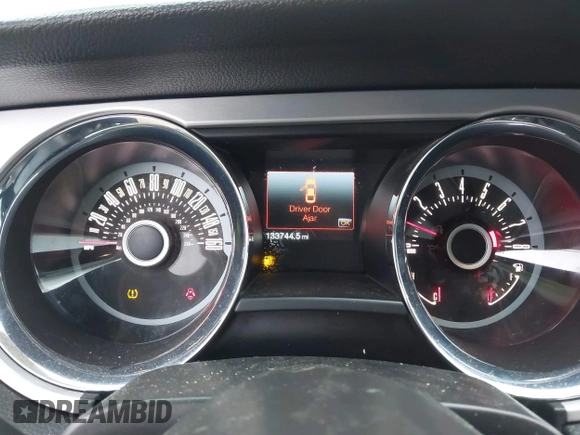 2013 Ford Mustang GT with VIN 1ZVBP8CF3D5240409, listed as a IAAI auction lot 41022550 with 133,744 mi miles. Bid and sale history available at carsss.com. Image 7.