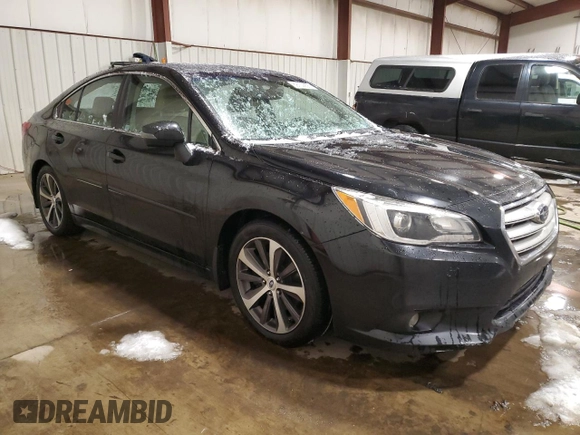 2017 Subaru Legacy Limited with VIN 4S3BNEN60H3061654, listed as a Copart auction lot 89159855 with 146,884 mi miles and Salvage Title. Bid and sale history available at carsss.com. Image 4.