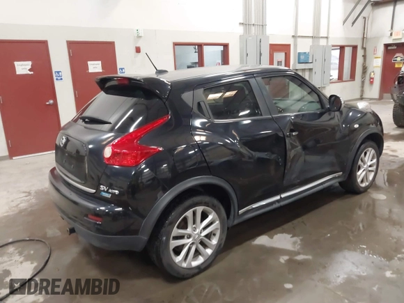 2012 Nissan Juke SL with VIN JN8AF5MV5CT107106, listed as a IAAI auction lot 41862250 with 116,573 mi miles. Bid and sale history available at carsss.com. Image 4.
