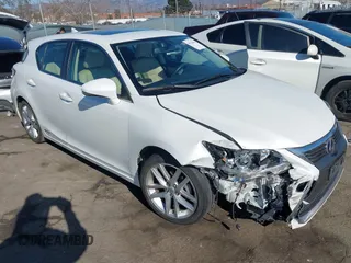 2014 Lexus CT 200h with VIN JTHKD5BH4E2176816, listed as a IAAI auction lot 41320634 with 111,002 mi miles and . Bid and sale history available at DreamBid. Image 1.