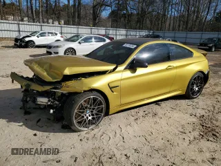 2018 BMW M4 with VIN WBS4Y9C58JAC88055, listed as a Copart auction lot 46176255 with 0 mi miles and Salvage Title. Bid and sale history available at carsss.com. Image 1.