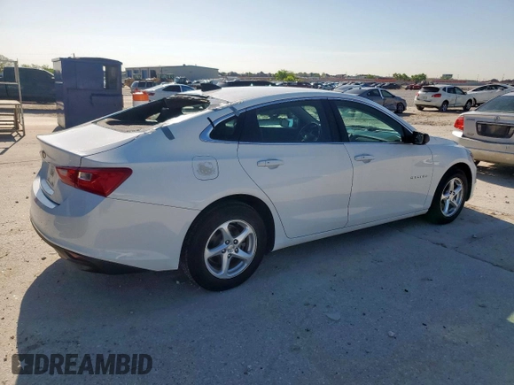 2018 Chevrolet Malibu LS with VIN 1G1ZB5STXJF246955, listed as a Copart auction lot 51877895 with 201,934 mi miles and Clean Title. Bid and sale history available at DreamBid. Image 3.