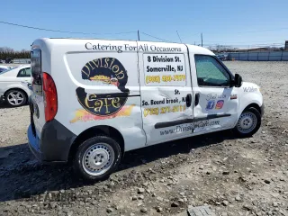 2016 Ram ProMaster City Cargo Tradesman with VIN ZFBERFAT3G6B52083, listed as a Copart auction lot 50864975 with 48,619 mi miles and Salvage title. Bid and sale history available at DreamBid. Image 3.