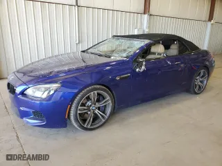 2015 BMW M6 with VIN WBSLZ9C54FD651463, listed as a Copart auction lot 50922005 with 0 mi miles and Salvage Title. Bid and sale history available at carsss.com. Image 1.