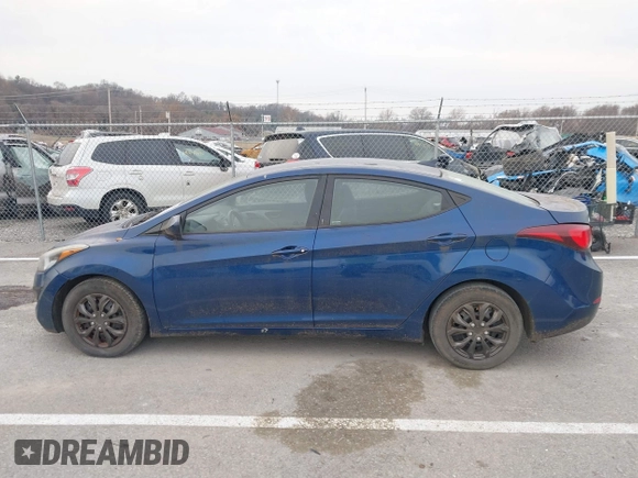 2016 Hyundai Elantra SE with VIN 5NPDH4AE7GH672890, listed as a IAAI auction lot 41087145 with 157,540 mi miles. Bid and sale history available at carsss.com. Image 14.