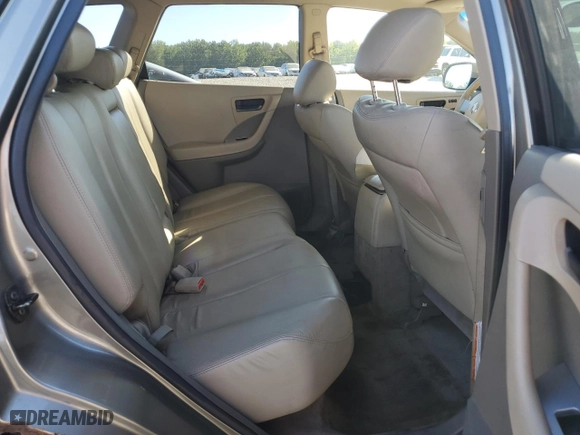 2003 Nissan Murano SE with VIN JN8AZ08W13W227643, listed as a Copart auction lot 74222574 with 209,862 mi miles and Salvage Title. Bid and sale history available at carsss.com. Image 10.