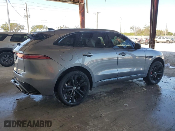 2024 Jaguar F-Pace R-Dynamic S with VIN SADCT2FU5RA738382, listed as a Copart auction lot 41953055 with 16,110 mi miles and Non Repairable. Bid and sale history available at DreamBid. Image 3.