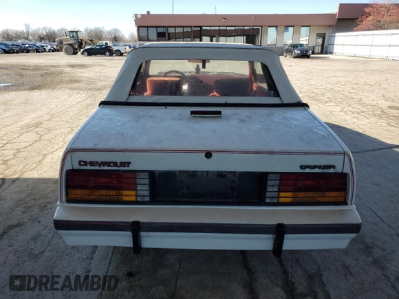 1986 Chevrolet Cavalier with VIN 1G1JE67W3G7172570, listed as a Copart auction lot 87169464 with 173,529 mi miles and Clean Title. Bid and sale history available at DreamBid. Image 6.