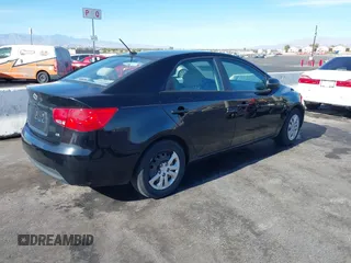 2011 Kia Forte EX with VIN KNAFU4A25B5412522, listed as a IAAI auction lot 40916886 with 1 mi miles. Bid and sale history available at carsss.com. Image 4.