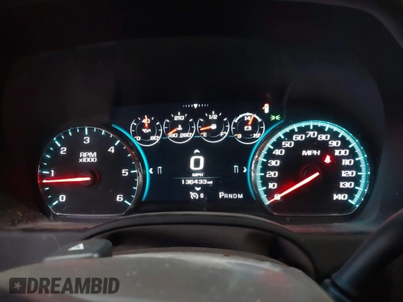 2016 Chevrolet Suburban LTZ with VIN 1GNSKJKC7GR244807, listed as a IAAI auction lot 41878696 with 136,433 mi miles and . Bid and sale history available at DreamBid. Image 7.